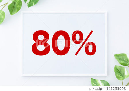 80%のメッセージボード 141253908