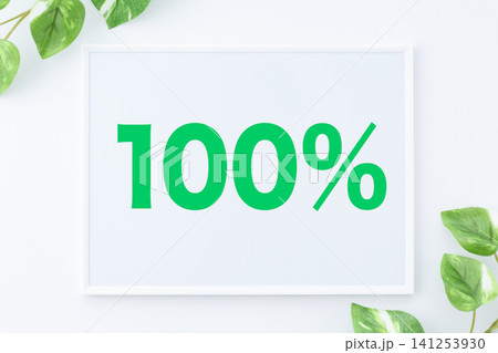 100%のメッセージボード 141253930