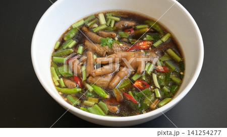spicy chicken soup with chilli, Thai food spicy chicken soup with chilli, Thai food 141254277