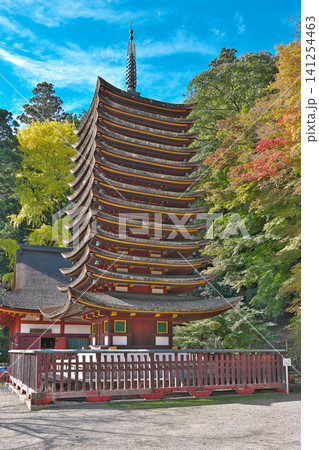 【談山神社 十三重塔】 奈良県桜井市多武峰 【談山神社 十三重塔】 奈良県桜井市多武峰 141254463