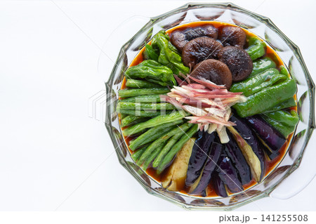 夏野菜の揚げびたし 夏野菜の揚げびたし 141255508