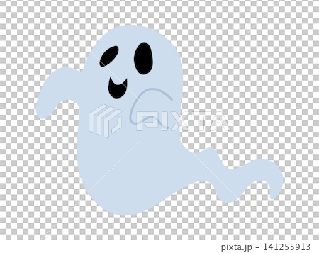 ハロウィンのお化けのベクターイラスト ハロウィンのお化けのベクターイラスト 141255913