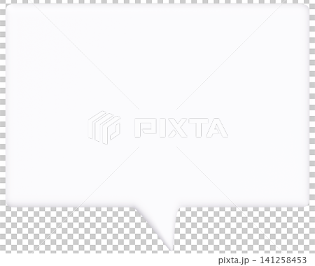 3D材質_白色對話框 3D材質_白色對話框 141258453