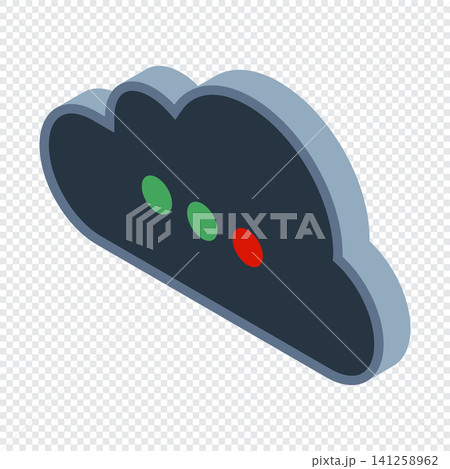 Isometric cloud database. Cloud computing and file cloud storage. Modern technology. Isometric technology Isometric cloud database. Cloud computing and file cloud storage. Modern technology. Isometric technology 141258962