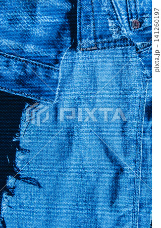 Blue Denim Material Textile Jeans Fabric Background Structure Backdrop Vintage Blue Denim Material Textile Jeans Fabric Background Structure Backdrop Vintage 141260197