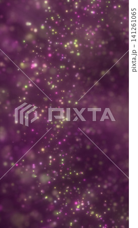 Dreamy purple particle field with glowing pink and green bokeh dots, soft depth, and magical abstract atmosphere. Dreamy purple particle field with glowing pink and green bokeh dots, soft depth, and magical abstract atmosphere. 141261065