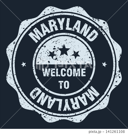 Welcome to Maryland white grunge round stamp. Welcome to Maryland stamp Welcome to Maryland white grunge round stamp. Welcome to Maryland stamp 141261108