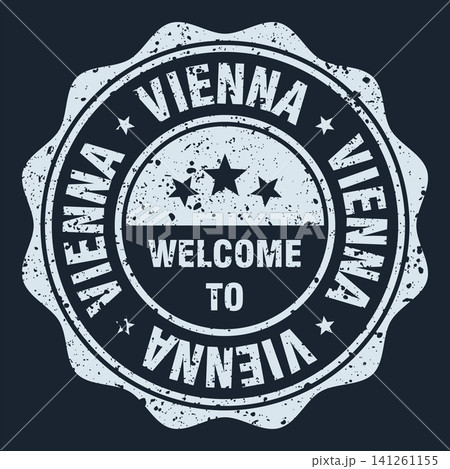 Welcome to Vienna white grunge round stamp. Welcome to Vienna stamp Welcome to Vienna white grunge round stamp. Welcome to Vienna stamp 141261155