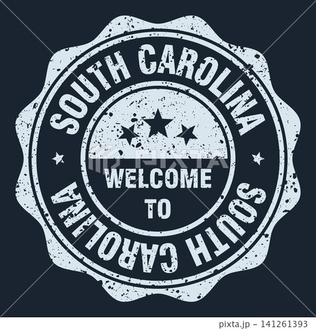 Welcome to South Carolina white grunge round stamp. Welcome to South Carolina stamp Welcome to South Carolina white grunge round stamp. Welcome to South Carolina stamp 141261393