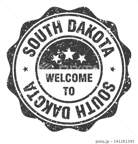 Welcome to South Dakota black grunge round stamp. Welcome to South Dakota stamp Welcome to South Dakota black grunge round stamp. Welcome to South Dakota stamp 141261395