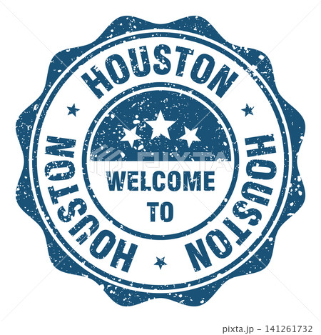 Welcome to Houston red grunge round stamp. Welcome to Houston stamp Welcome to Houston red grunge round stamp. Welcome to Houston stamp 141261732