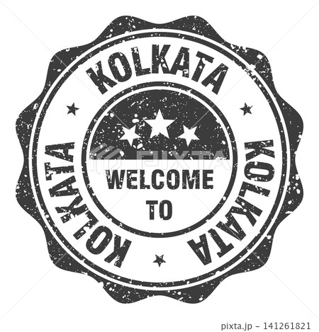 Welcome to Kolkata black grunge round stamp. Welcome to Kolkata stamp Welcome to Kolkata black grunge round stamp. Welcome to Kolkata stamp 141261821