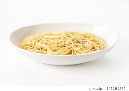 ソースをかける前のスパゲッティ 141261881