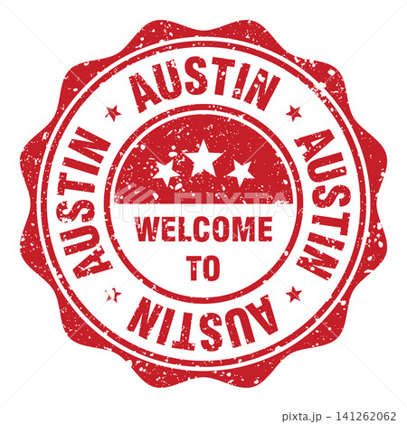 Welcome to Austin red grunge round stamp. Welcome to Austin stamp Welcome to Austin red grunge round stamp. Welcome to Austin stamp 141262062