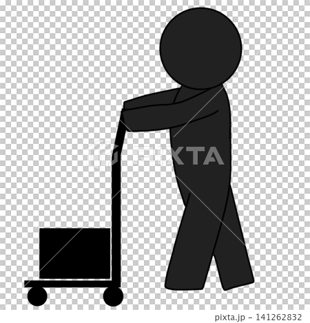 Push the cart Push the cart 141262832