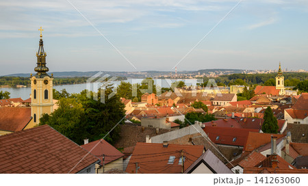 Cityscape of Zemun municipality of Belgrade, capital of Serbia 141263060