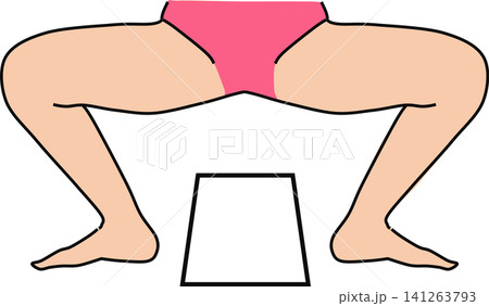 脱毛のイラスト 脱毛のイラスト 141263793