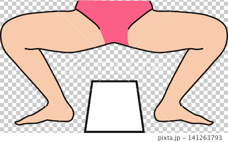 脱毛のイラスト 脱毛のイラスト 141263793