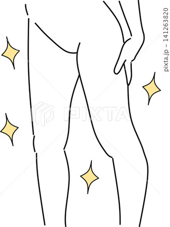 脱毛のイラスト 脱毛のイラスト 141263820