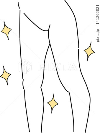 脱毛のイラスト 脱毛のイラスト 141263821