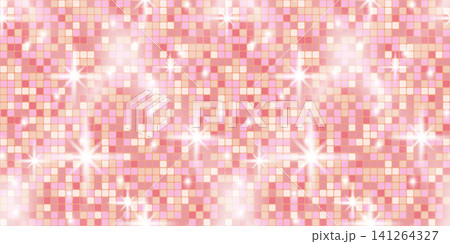 Pattern texture glitter disco banner background with champagne bg sequin gold. This shimmering mirror tile and dj panel design for technology hologram fabric mosaic light discotheque star bar. Pattern texture glitter disco banner background with champagne bg sequin gold. This shimmering mirror tile and dj panel design for technology hologram fabric mosaic light discotheque star bar. 141264327