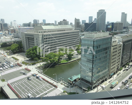 淀屋橋ゲートタワーから 大阪市役所本庁舎 大阪市中央区北浜 淀屋橋ゲートタワーから 大阪市役所本庁舎 大阪市中央区北浜 141264752