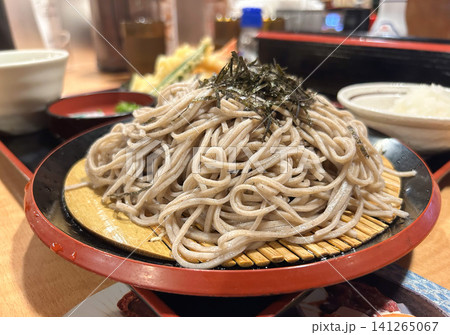 ざるそばの定食 ざるそばの定食 141265067