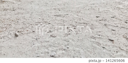 Rough gray concrete floor surface texture 141265606