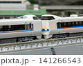 鉄道模型683系 特急しらさぎ(貫通型)連結後 鉄道模型683系 特急しらさぎ(貫通型)連結後 141266543