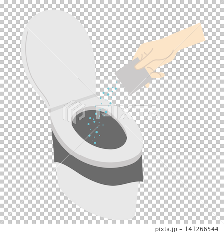 非常用トイレのシンプルイラスト 非常用トイレのシンプルイラスト 141266544