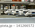 鉄道模型 北陸特急の並び 681系 683系 横 鉄道模型 北陸特急の並び 681系 683系 横 141266572