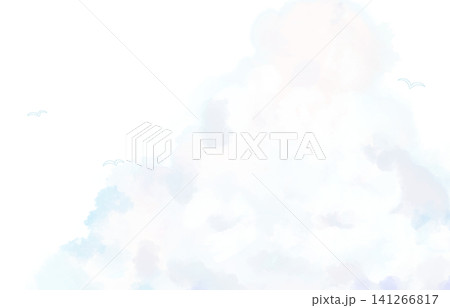 入道雲 白い鳥 入道雲 白い鳥 141266817