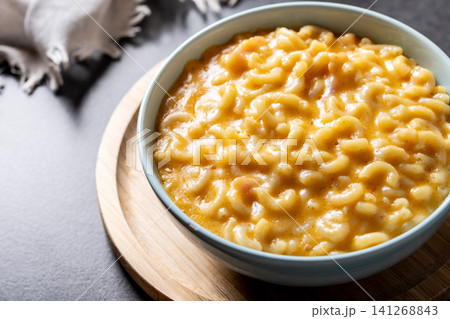 Creamy mac and cheese in a bowl Creamy mac and cheese in a bowl 141268843