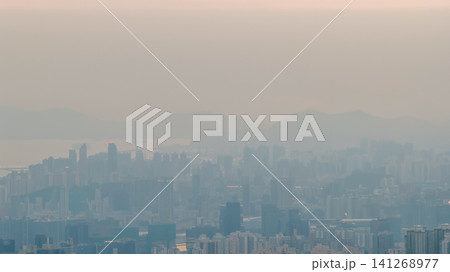 July 11 2026. Hong Kong urban skyscrapers tower over busy Kowloon July 11 2026. Hong Kong urban skyscrapers tower over busy Kowloon 141268977