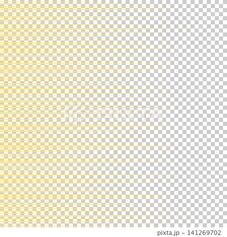 Horizontal, tapering yellow effect lines/streamlines - cartoon-style effect/transparent background texture material representing rays of light or glow. Horizontal, tapering yellow effect lines/streamlines - cartoon-style effect/transparent background texture material representing rays of light or glow. 141269702