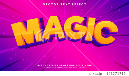 Magic editable text effect Magic editable text effect 141271713