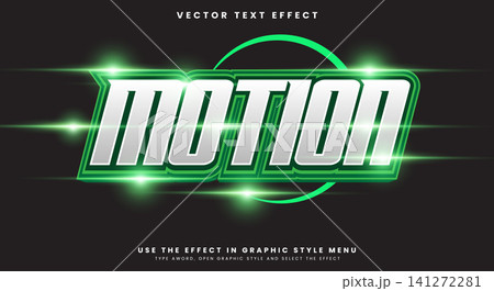 Motion Fast editable text effect Template 141272281