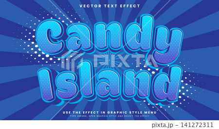 Candy Island editable text effect Template Candy Island editable text effect Template 141272311