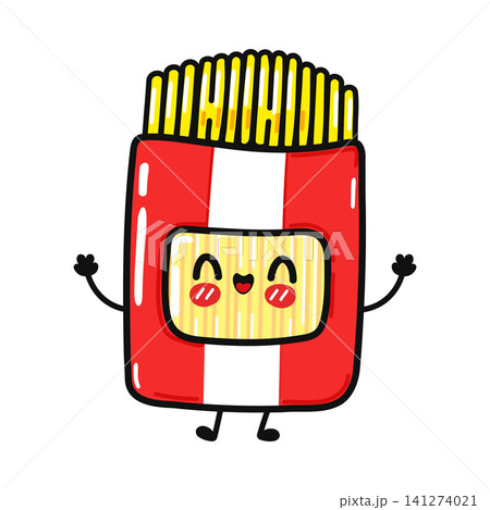 Set of cute spaghetti package characters Set of cute spaghetti package characters 141274021