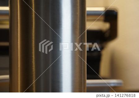 Abstract metal texture and defocused background 141276818