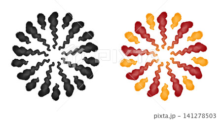 It is a fireworks illustration. It is a fireworks illustration. 141278503