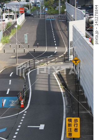 市川南IC付近の道路設備 市川南IC付近の道路設備 141278844