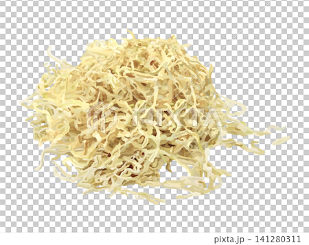 Dried daikon radish (dried food) Dried daikon radish (dried food) 141280311