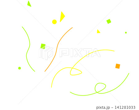 カラフルなクラッカーのイラスト 141281033