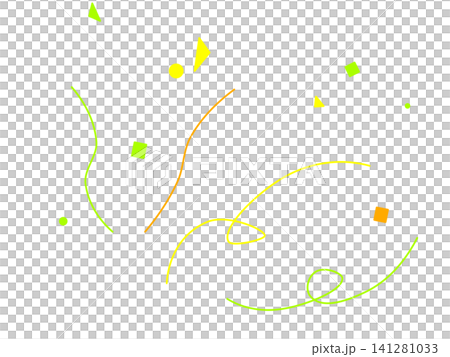 カラフルなクラッカーのイラスト 141281033