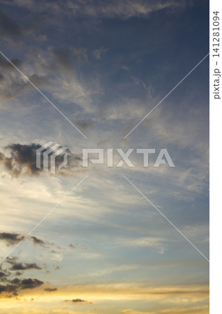 It is an atmospheric sunset sky It is an atmospheric sunset sky 141281094