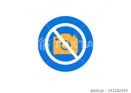 No Photography Sign With Camera Icon and Prohibition Symbol Indicating Camera Ban and Privacy Restriction No Photography Sign With Camera Icon and Prohibition Symbol Indicating Camera Ban and Privacy Restriction 141282293