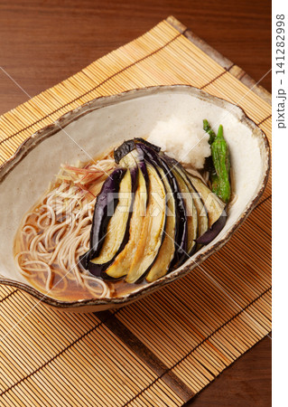 揚げなすの蕎麦 揚げなすの蕎麦 141282998