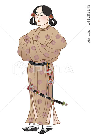 聖徳太子二王子像 山背大兄王 聖徳太子二王子像 山背大兄王 141283145