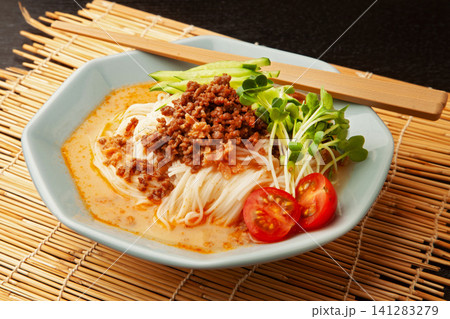 豆乳坦々そうめん 豆乳坦々そうめん 141283279